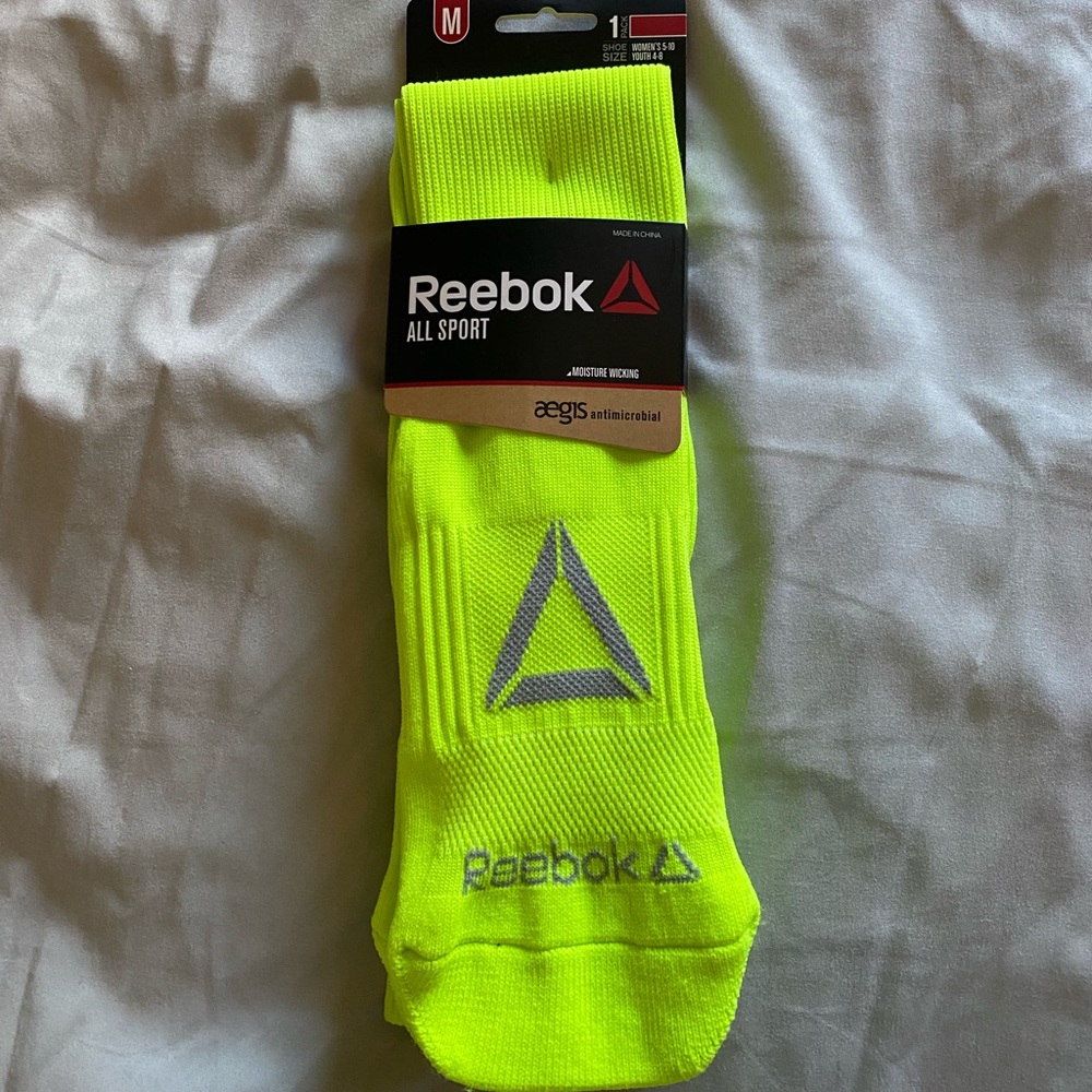 Neon sports socks